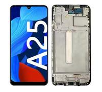 Ecran ORIGINAL SERVICE PACK vitre tactile châssis Pour Samsung Galaxy A25 5G A256B noir