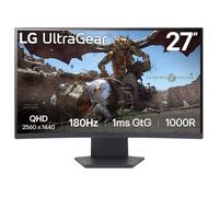 Écran PC 2.5K avec 2560 x 1440 pixels, 1 ms de temps de réponse, dalle VA incurvée, 180 Hz, HDR10, FreeSync.