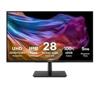 Japannext Écran PC JN-I280UHD60F-P 28" 4K UHD (3840x2160) IPS 60Hz 5ms Noir