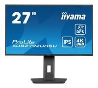 iiyama ProLite XUB2792UHSU-B6 écran plat de PC 68,6 cm (27") 3840 x 2160 pixels 4K Ultra HD LED Noir