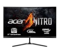 acer Nitro ED270U S3 - Moniteur Gaming incurvé 27" WQHD 180 Hz (2560 x 1440, 16:9, 250 Nits, Temps de réponse 1ms VRB, AMD FreeSync, 2 x HDMI 2.0/1xDP 1.2) Moniteur PC Gaming, Noir