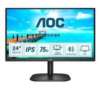 AOC B2 24B2XH/EU LED display 60,5 cm (23.8") 1920 x 1080 pixels Full HD Noir