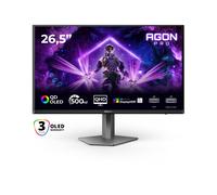 Ecran PC AOC AGON PRO AG276QKD2 26.5" 2560 x 1440 Quad HD QD-OLED Noir et Gris