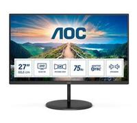 AOC Écran PC Q27V4EA 27'' QHD IPS 75 Hz 4 ms 300 cd/m² Noir USB-C 2x HDMI DisplayPort