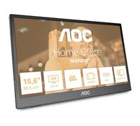Ecran PC AOC T2 16T3EA 39,6 cm (15.6") 1920 x 1080 pixels Full HD Noir