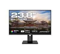 JAPANNEXT Écran PC Bureautique | 23.8" | FULL HD | USB-C (+ charge 65W) | IPS | AMD FreeSync | JN-IPS238FHDR-C65W-HSP Noir G