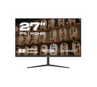 JAPANNEXT Ecran PC | 27" | WQHD | Dalle IPS | Inclinaison réglable | Power Delivery Via USB-C | Filtre Anti-lumiére Bleue | Technologie KVM | G-Sync/FreeSync