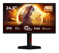 AOC Écran PC Gamer 25'' 25G4KUR – FHD 420Hz OC (400Hz natif), Fast IPS, 0,3ms, réglable en hauteur
