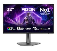 AOC AGON PRO AG326UD écran plat de PC 80 cm (31.5") 3840 x 2160 pixels 4K Ultra HD QD-OLED Noir