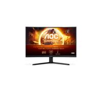 AOC G4 CQ32G4VE écran plat de PC 81,3 cm (32") 2560 x 1440 pixels Quad HD LCD Noir, Gris