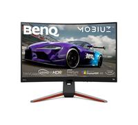 BenQ Mobiuz EX3210R - Écran LED - incurvé - 32" (31.5" visualisable) - 2560 x 1440 QHD @ 165 Hz - VA - 400 cd/m² - 2500:1 - DisplayHDR 400 - 1 ms - 2xHDMI, DisplayPort - haut-parleurs avec subwoofer