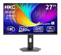 HKC Écran PC Gamer GS27QTS 27'' OLED QHD 280 Hz Gris