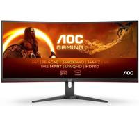 Ecran PC Gamer Incurvé - AOC - 34 - UWQHD - 144Hz - Dalle VA - 4ms - CU34G2XE/BK