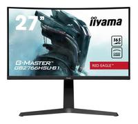 iiyama G-MASTER Red Eagle GB2766HSU-B1 - Écran LED - incurvé - 27" - 1920 x 1080 Full HD (1080p) @ 165 Hz - VA - 250 cd/m² - 3000:1 - 1 ms - 2xHDMI, DisplayPort - haut-parleurs - noir mat