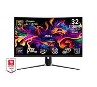 Ecran PC Gamer incurvé - MSI - 31,5"" - UHD - 240Hz - Dalle QD-OLED - 0,03ms - Ajustable en hauteur - MPG 321CURX QD-OLED