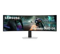 Samsung S49DG910SU écran plat de PC 124,5 cm (49") 5120 x 1440 pixels Dual QHD OLED Argent