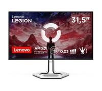 Lenovo Legion Pro 32UD-10 - Écran Gaming de 31.5" avec Eyesafe (UHD, QD-OLED, 240Hz, 0.03ms GtG, 2xHDMI+DP+ USB Type-C, AMD FreeSync Premium Pro) - Réglage en Inclinaison - Noir-Blanc