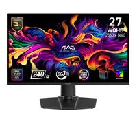 MSI Écran PC Gaming MAG 271QP QD-OLED X24 26,5" 240 Hz WQHD Noir A
