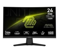 MSI MAG 244C Écran Gaming incurvé 24'' FHD - Dalle VA 1500R 1920 x 1080, 1ms, Adaptive Sync - DP 1.2a, HDMI 2.0b CEC