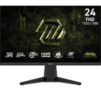 MSI Écran Gaming MAG 245F X24 24'' FHD Rapid IPS 240Hz 0,5ms AI Vision HDR AMD FreeSync Premium Noir
