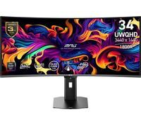 Ecran PC Gamer MSI MPG 341CQR 34" Incurvé 1800R UWQHD 360Hz QD-OLED HDMI 2.1 USB-C 90W
