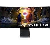 Samsung G85SD écran plat de PC 86,4 cm (34") 3440 x 1440 pixels UltraWide Quad HD OLED Argent
