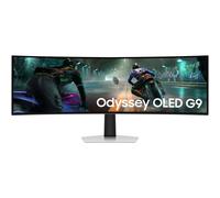 Samsung S49DG910SU écran plat de PC 124,5 cm (49") 5120 x 1440 pixels Dual QHD OLED Argent