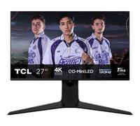 TCL R83 27R83U écran plat de PC 68,6 cm (27") 3840 x 2160 pixels 4K Ultra HD QLED Noir, Blanc
