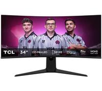 Ecran PC Gamer TCL 34R83Q 34" Incurvé WQHD 170Hz VA MiniLED HDR 1400 HDMI 2.1 AMD FreeSync