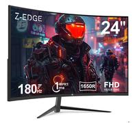 Ecran PC Gamer Z-EDGE UG24 Incurvé 24"" 180 Hz FHD(1920x1080), 1ms MPRT, FreeSync, 1650R VA, 300cd/m², HDMI 2.1& DP 1.4