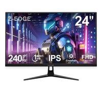 Ecran PC Gamer Z-Edge UG24PJ 24 pouces 240Hz IPS 1ms 1920x1080 moniteur de jeu FreeSync FHD, 16:9 350cd/m² HDR 2 HDMI 2.0* 2 DP 1.4 Noir