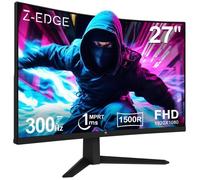 Ecran Pc Gamer Z-EDGE UG27S Incurvé 27"" 300Hz, 1ms MPRT, FreeSync, FHD, 1500R VA, 4000:1, VESA 100*100mm