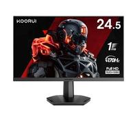 KOORUI Écran PC Gaming 24.5 Pouces, FHD (1920 x 1080), VA, 1ms, Adaptive Sync, Grand angle de vue 178°, Displayport (170Hz) et 2x HDMI (144Hz)