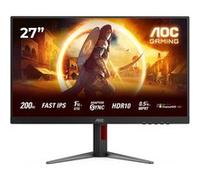 Ecran PC Aoc Ecran gaming 27'''' - FHD - IPS - 200Hz - 0,5ms - HDR 10 - Ajustable en hauteur - Pivot - Haut-parleurs