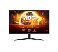 AOC G4 CQ32G4VE écran plat de PC 81,3 cm (32") 2560 x 1440 pixels Quad HD LCD Noir, Gris