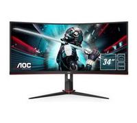 Ecran PC Gaming AOC CU34G2X/BK 34" Ecran incurvé WLED Noir Noir G