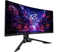 ASRock Moniteur PG34QRT2B 34" VA WQHD 3440x1440 180Hz 1ms Courbé Wi‑Fi Enceintes USB3.2