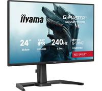 iiyama G-MASTER Red Eagle GB2471HSU-B1 - Écran LED - jeux - 24" - 1920 x 1080 Full HD (1080p) @ 240 Hz - Fast IPS - 350 cd/m² - 1000:1 - 0.3 ms - HDMI, DisplayPort - haut-parleurs - noir, mat
