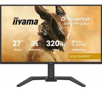 iiyama G-MASTER Gold Phoenix GB2791QSU-B1 - Écran LED - jeux - 27" - 2560 x 1440 WQHD @ 320 Hz - Fast IPS - 350 cd/m² - 1000:1 - HDR10 - 0.6 ms - 2xHDMI, DisplayPort - haut-parleurs - noir mat