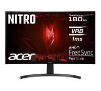 ACER Nitro ED270R S3 bmiipx, Écran PC Gaming Incurvé 27" FullHD, 180Hz (Curve 1500R, 1920x1080, 16:9, Freesync, 1ms (VRB), 250Nits, Confyview, 2xHDMI 2.0/1xDP 1.2) Moniteur PC Curve, Couleur Noir