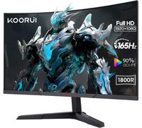 Ecran PC Gaming Incurvé - KOORUI 24E6CA - 23.6"" FHD - Dalle VA 1800R- 165 Hz - 2xHDMI 1.4,1xDisplayPort