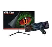Ecran PC Gaming Keep Out XGM22KITV2 FullHD 75 Hz 4 ms 21,5 + clavier QWERTY et souris de jeu RVB
