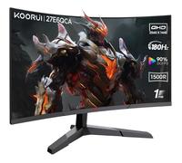 Ecran PC Gaming - KOORUI - 27'' Incurvé 1500R - Résolution QHD 2560x1440 - 180Hz - 1ms