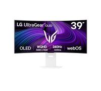 LG Ultragear™ 39GX90SA-W Ecran PC Gaming 39" - Dalle OLED résolution QHD (3440 x 1440), 1ms 240Hz, DisplayHDR™400 True Black, DCI-P3 98.5% (CIE1976), FreeSync Premium, G-Sync Compatible