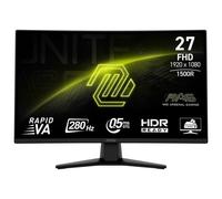 MSI MAG 274CXF écran plat de PC 68,6 cm (27") 1920 x 1080 pixels Full HD Noir
