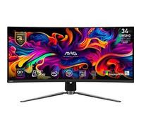 Ecran PC Gaming MSI MAG 341CQP QD-OLED 34" Incurvé UWQHD Noir Noir A
