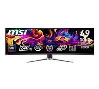 Ecran PC Gaming MSI MPG 491CQPX QD-OLED 49" incurvé UWQHD Noir E
