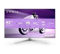 Philips 42M2N8900/00 écran plat de PC 105,5 cm (41.5") 3840 x 2160 pixels 4K Ultra HD OLED Blanc