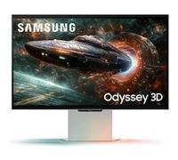 Ecran PC gaming Samsung Odyssey 3D G90XF 27" 165 Hz 4K UHD Argent Argent E