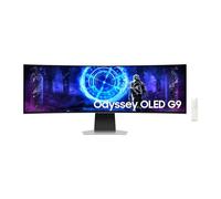 Samsung S49DG950SU écran plat de PC 124,5 cm (49") 5120 x 1440 pixels Dual QHD OLED Argent
